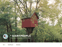 Tablet Screenshot of giantpeople.com